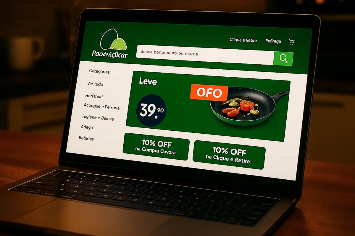 Pão de Açucar Scraping